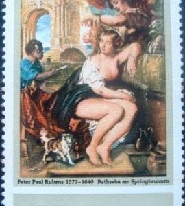 Selo postal da Alemanha de 1977 - DD 2229 M