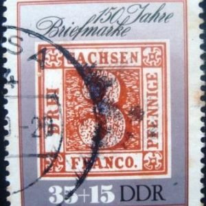 Selo postal da Alemanha de 1990 - DD 3330 U