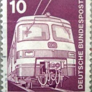 Selo postal da Alemanha de 1975 Commuter train ET 420/421 - 1171 U