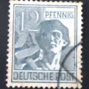 Selo da Alemanha de 1947 2st Allied Control Council Issue 12