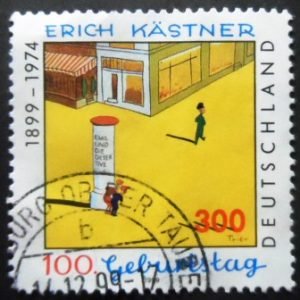 Selo postal da Alemanha de 1998 Emil and the Detectives