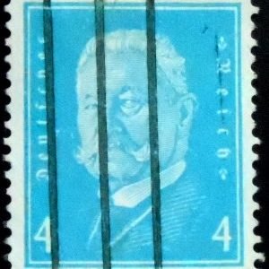 Selo postal da Alemanha Reich de 1931 Paul von Hindenburg 4
