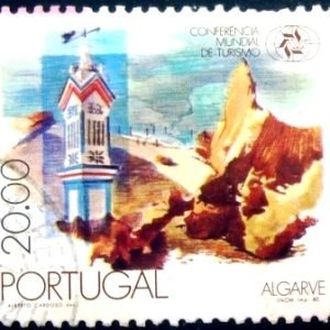 Selo postal de Portugal de 1981 Potter's wheel - 1371 U