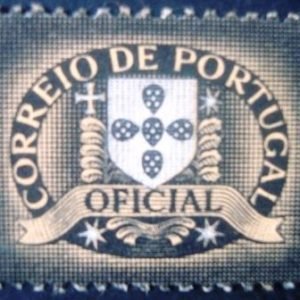 Selo postal de Portugal de 1952 Official Stamps