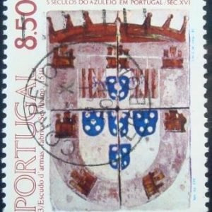 Selo postal de Portugal de 1981 Arms of Duke of Braganza