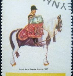 Selo postal Cinderela de 1973 Ilha Santa Escócia 5p N