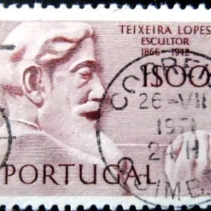 Selo postal de Portugal de 1971 Francisco Franco - 1131 A