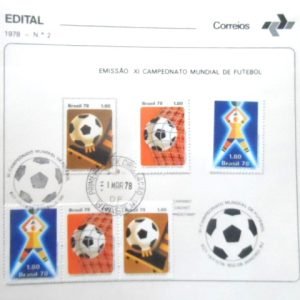 Edital nº 2 de 1978 Mundial de Futebol