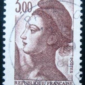 Selo postal da França de 1982 Liberté de Gandon 3