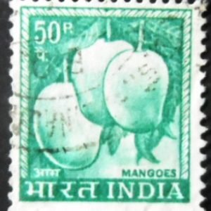 Selo postal da Índia de 1967 Mangoes