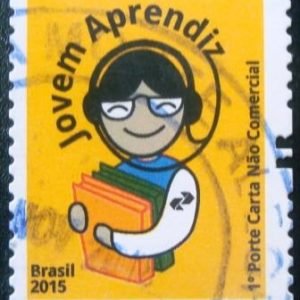 Selo postal do Brasil de 2015 Jovem Aprendiz