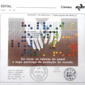 Edital nº 23 de 1979 Braile