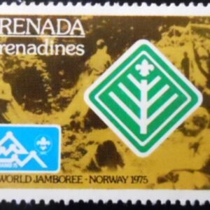 Selo postal de Grenada Grenadines de 1975 Scout Progress Badge N