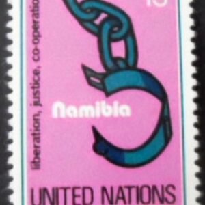 Selo postal Nações Unidas Nova Iorque de 1978 Namíbia 13