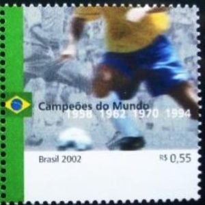 Selo postal COMEMORATIVO do Brasil de 2002 - C 2450 U
