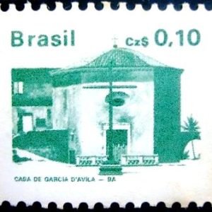 Selo postal Regular emitido no Brasil em 1986 - 644