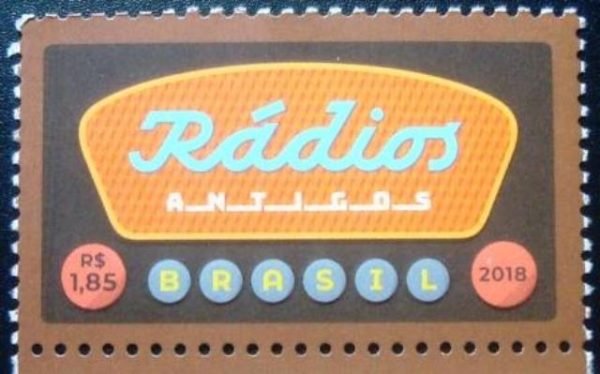 Selo postal do Brasil de 2018 Speaker Cover