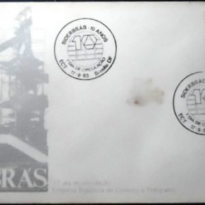 FDC Oficial de 1983 nº 305 Siderbrás