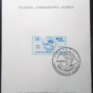 Folhinha Filatélica nº 25 de 1966 Aliança para o Progresso 767