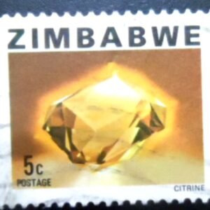 Remover termo: Selo postal do Zimbabwe de 1980 Citrine Selo postal do Zimbabwe de 1980 Citrine