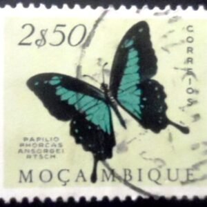 Selo postal de Moçambique de 1953 Apple-green Swallowtail U