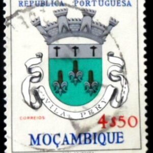 Selo postal de Moçambique de 1961 Vila Pery U