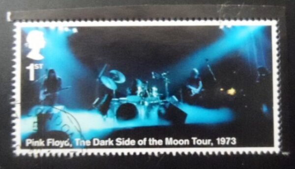 Selo postal do Reino Unido de 2016 Pink Floyd Dark Side of the Moon N