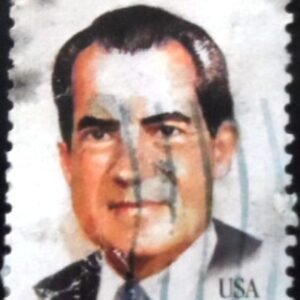 Selo postal dos Estados Unidos de 1995 Richard M. Nixon U