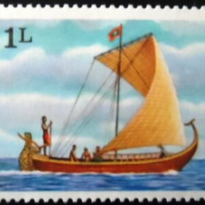 Selo postal das Maldivas de 1978 Mas Odi M
