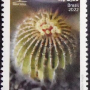 Selo postal do Brasil de 2022 Uebelmannia pectinifera M