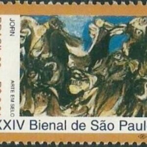 Selo postal do Brasil de 1998 1998 - Pintura de Jorn M