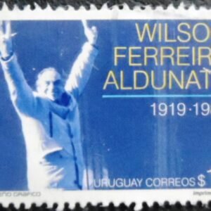 Selo postal do Uruguai de 2003 Wilson Ferreira Aldunate U