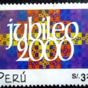 Selo postal do Peru de 2000 Composition made of Crosses N