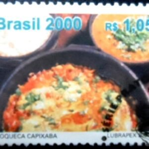 Selo postal do Brasil de 2000 Moqueca Capixaba MCC