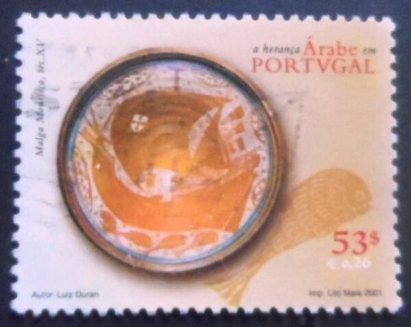 Selo postal d Portugal de 2001 Arabische Cultural inheritance U