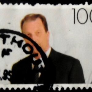 Selo postal da Bélgica de 1994 King Albert II 100 U