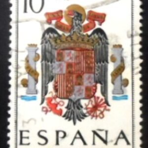 Selo postal da Espanha de 1966 Spain U