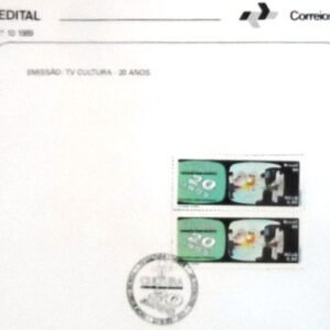 Edital nº 10 de 1989 TV Cultura SP S 7390