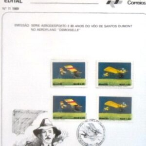 Edital nº 11 de 1989 Santos Dumont S 4084