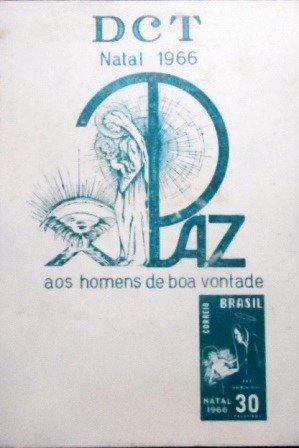 Folhinha Filatélica Nº 30 de 1966 Natal 66 798