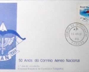 FDC nº 224 de 1981 Correio Aéreo PB 28092