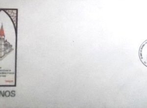 Envelope Comemorativo de 1984 Paróquia Nossa Senhora Monte Serrate EC