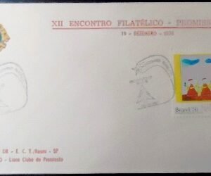 Envelope Comemorativo de 1976 Encontro Filatélico de Promissão EC