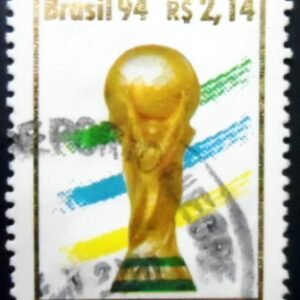 Selo postal do Brasil de 1994 Brasil Tetracampeão U