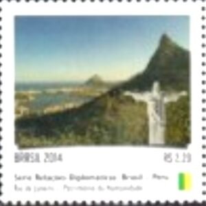 Selo postal do Brasil de 2014 Rio de Janeiro M