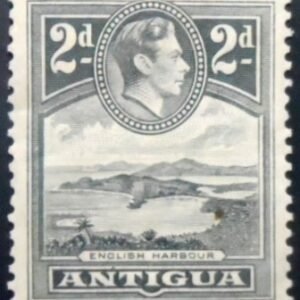 Selo postal de Antigua e Barbuda de 1938 English Harbour 2 N