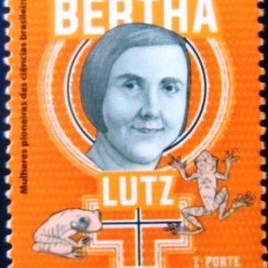 Selo postal do Brasil de 2024 Bertha Lutz M