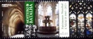 Selo postal de Portugal de 2023 Gallery of the Royal Cloister M