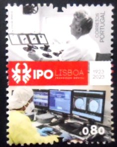 Selo postal de Portugal de 2023 Modern Scanning IPO M