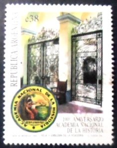 Selo postal da Argentina de 1993 National Academy of History U